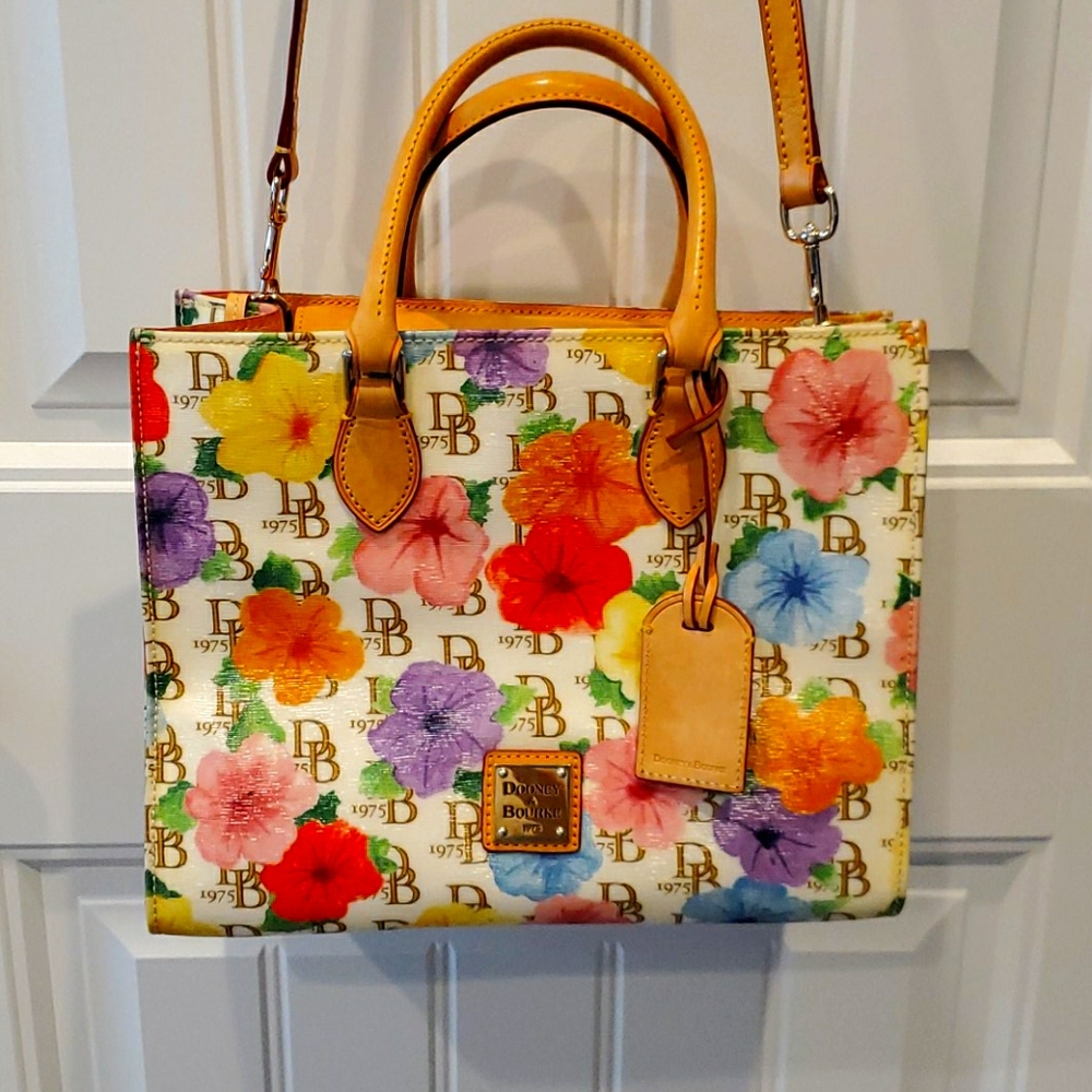 Dooney & Bourke Floral Janine Tote